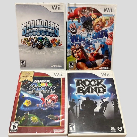 Wii Video Games & Consoles Wii Games Bundle Qty 4 Poshmark